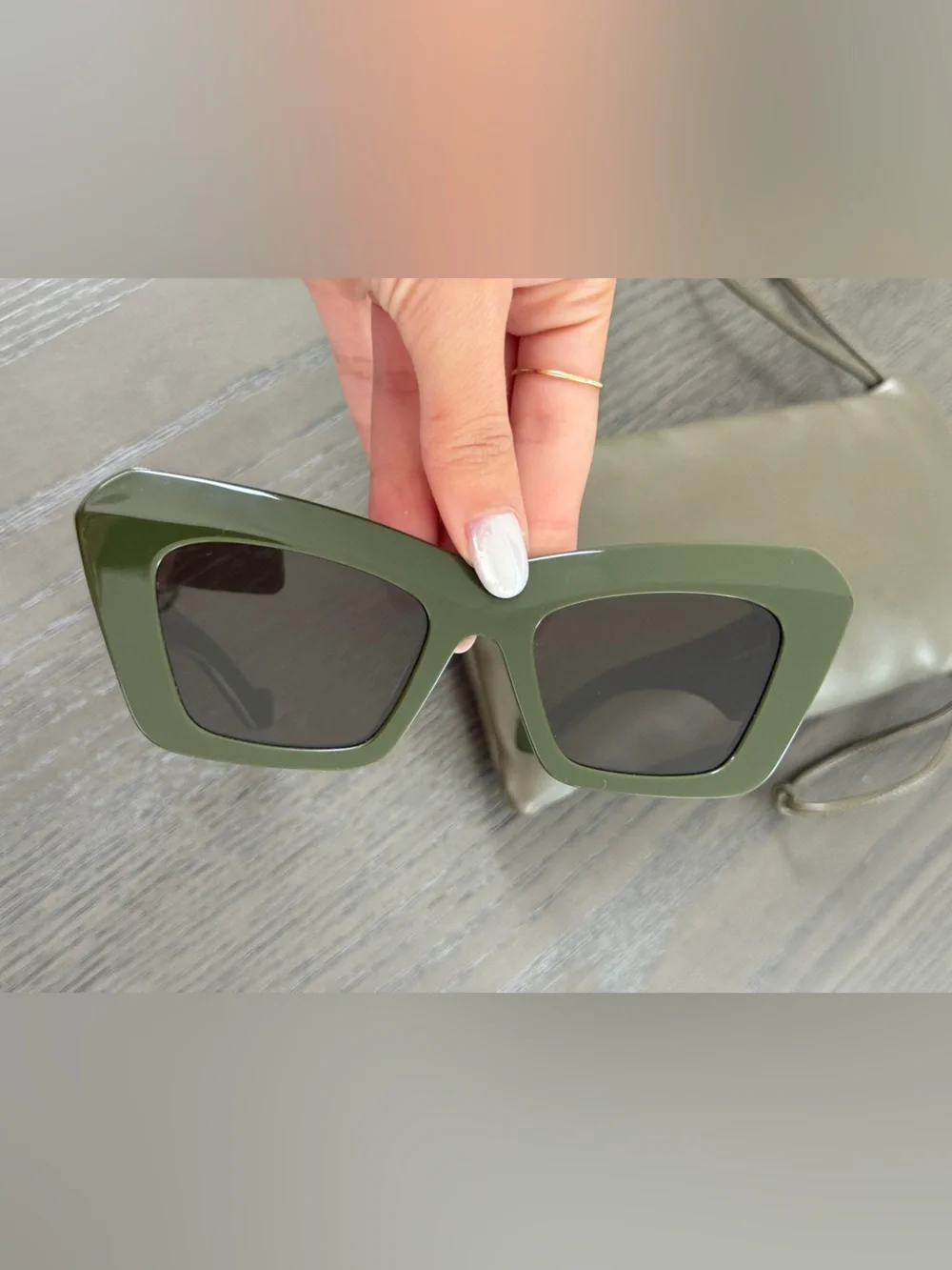 Loewe Anagram Cat-Eye Sunglasses